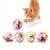 1pc Cat Toy Stick Feather Wand With Bell Mouse