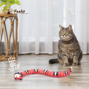 Smart Sensing Snake Cat Toys Electric Interactive