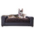 Modern Pet Sofa by Moots – Espresso Faux Leather for Medium to Large Pets
