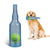 Durable Squeaky Dog Toy – Blue Bottle (Small)