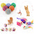 1pc Cat Toy Stick Feather Wand With Bell Mouse