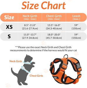 Cat Harness And Leash For Walking Good Quality