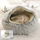 Dog Bed Round Plush Warm Bed House