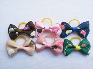 100 pieces Pet Ribbon Hair Accessories