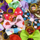 100 pieces Pet Ribbon Hair Accessories