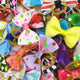 100 pieces Pet Ribbon Hair Accessories