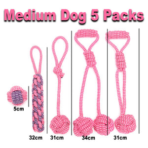 Pet Dog Toy Interactive Cotton Rope