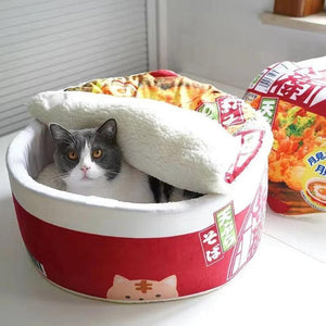 Pet Products Cat Winter Tent Funny Noodles