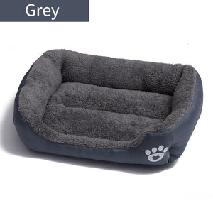 Large Dog Bed Warm Soft Pet Cushion Washable