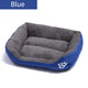 Large Dog Bed Warm Soft Pet Cushion Washable