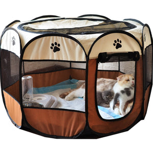 Cozy Indoor Retreat: Foldable Dog Cage Houses for Your Cat's & Pup's Comfort