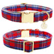 Unique Style Paws Christmas Cotton Dog Collar