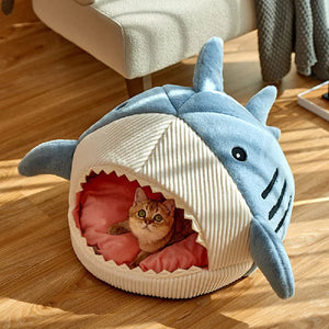 The Shark Dog And Cat Pet Bed (Fuego Pets Flash Deal)