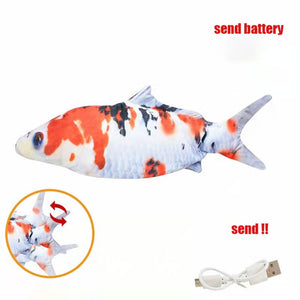 Cat Toys Electric Fish With USB Charging