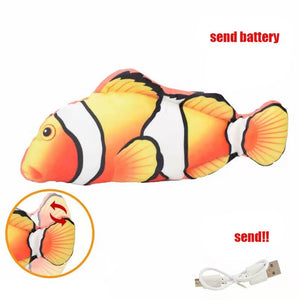 Cat Toys Electric Fish With USB Charging