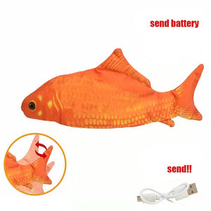Cat Toys Electric Fish With USB Charging