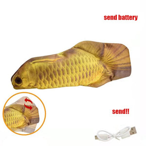 Cat Toys Electric Fish With USB Charging