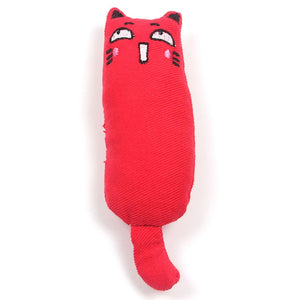 Cat Grinding Catnip Toys Funny Interactive Plush Cat