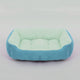 Bed For Dog Cat Pet Square Plush Kennel
