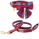 Unique Style Paws Christmas Cotton Dog Collar