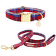 Unique Style Paws Christmas Cotton Dog Collar